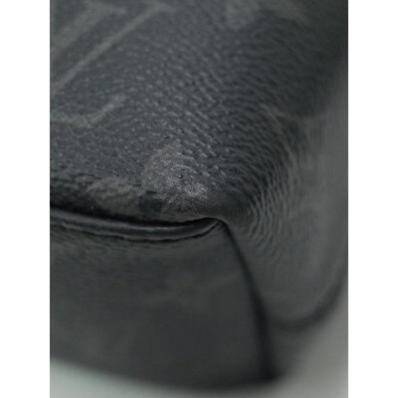 Louis Vuitton Monogram Eclipse Black Explorer Briefcase Bag - Picture 4 of 5